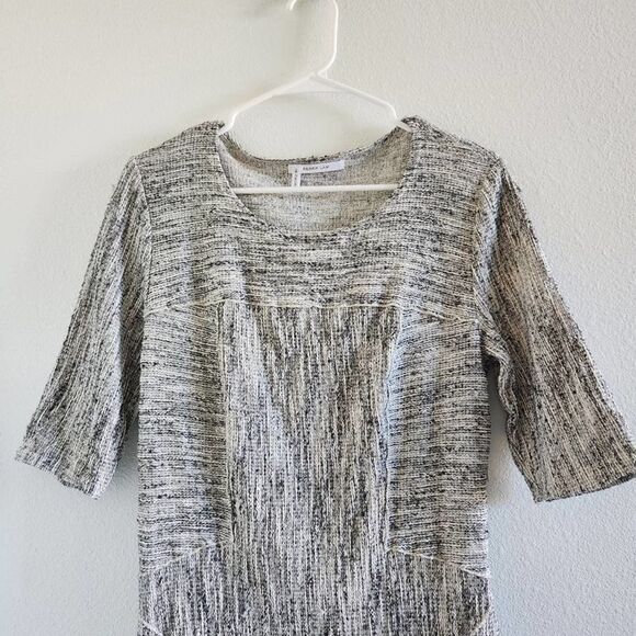 𝅺DEREK LAM 10 CROSBY  Tweed Mini Dress Size Medium - Picture 3 of 8